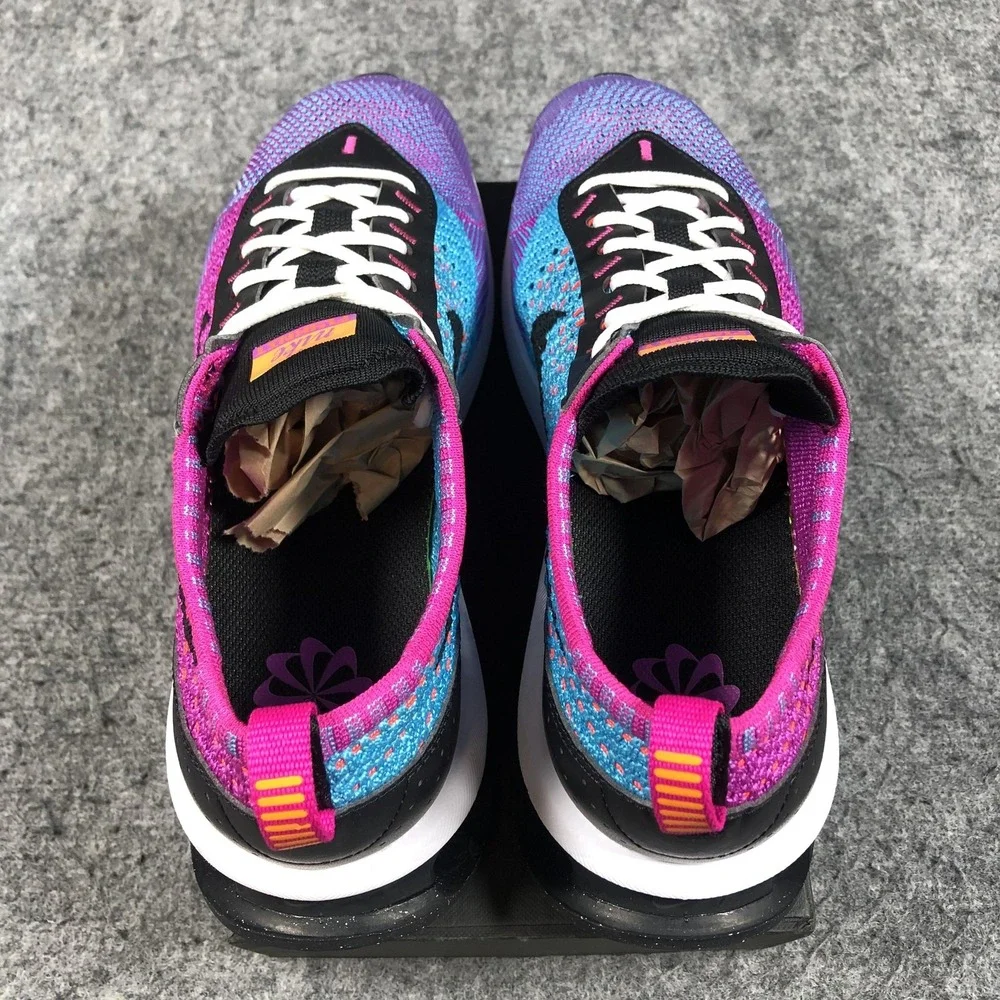 Nike Air Max Flyknit Racer Fuchsia Dream Womens 8.5 Purple Blue FD0822-500